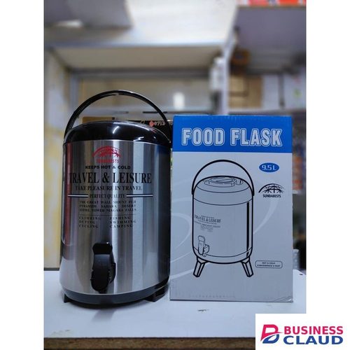 9.5 Litre Stainless Steel Tea Urn with Single Tap for Hot Beverages Perfect for Parties, Offices, Events, Catering and Home Use – Durable, Easy to Serve & Maintain Hot Drinks