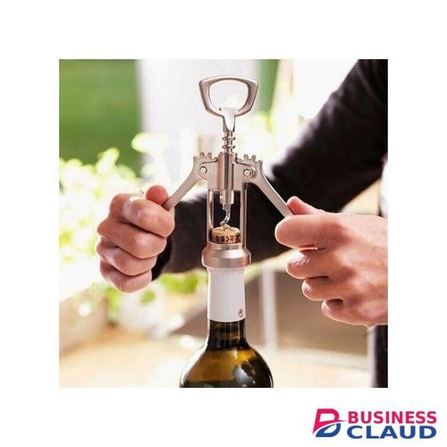-stainless steel-Premium Corkscrew Wine Opener with Ergonomic Handle, Double-Hinged Lever, and Foil Cutter – Easy-to-Use, Durable, and Compact Wine Bottle Opener for Home, Parties, and Gifts-2 stainless steel Premium Corkscrew Wine Opener