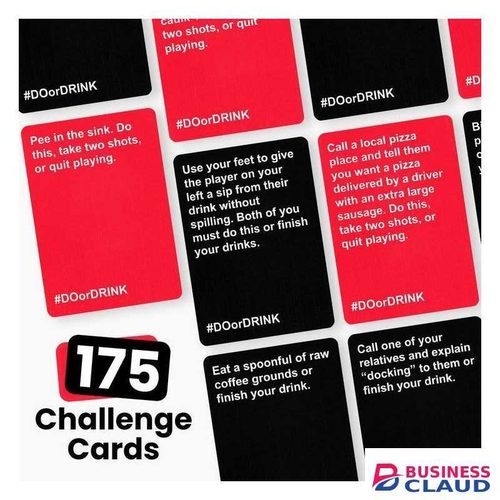 Do or drink party game / Adult games / Drinking games