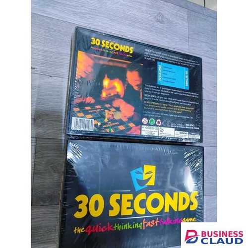 30 Seconds Quick-Thinking Fast-Talking Board Game - Fun Party & Group Activity