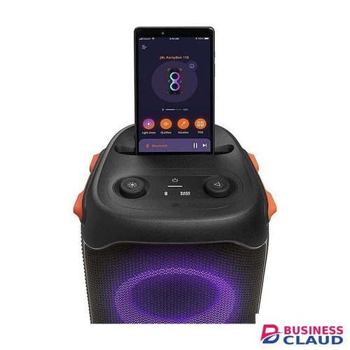 Jbl PARTYBOX 110, PORTABLE PARTY SPEAKER WITH POWERFUL SOUND, BUILT-IN LIGHTS AND EXTRA DEEP BASS