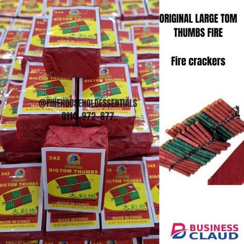 ORIGINAL TOM THUMBS LARGE FIRE CRACKERS