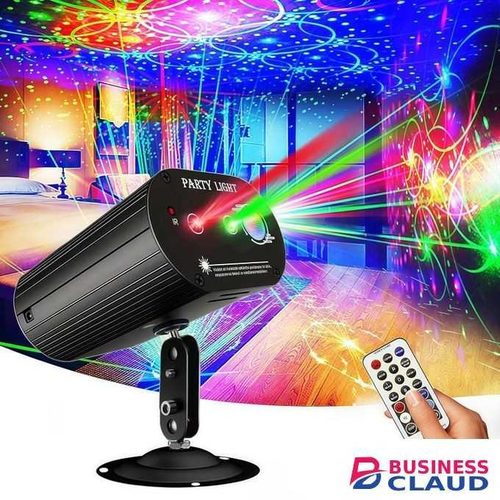 Party Lights Dj Disco Lights,Lamp Sets Strobe Stage Light Sound Activated Laser Light Stage Projector with Remote Control for Gift Parties Decorations Christmas Halloween Club Karaoke KTV Bar