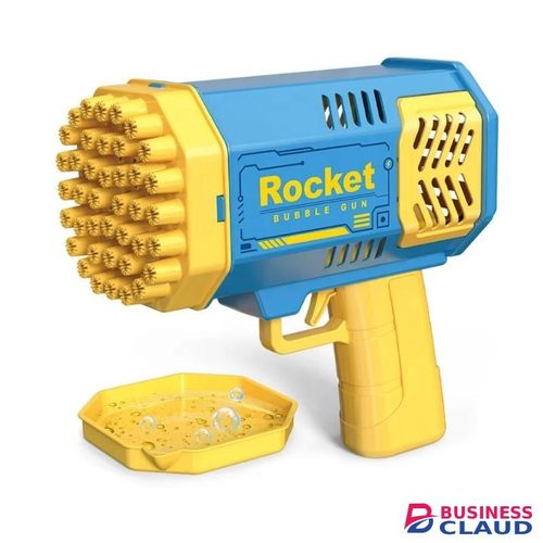 40 Hole light -up bubble Gun bubble kids toy for boys and girls summer outdoor toy birthday wedding party favours bubble Gun