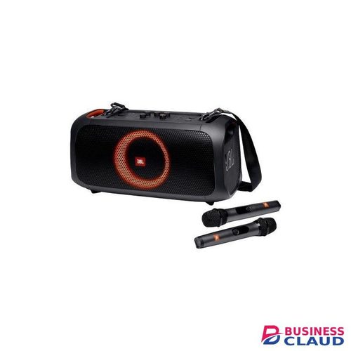 Jbl PartyBox On-The-Go – Essential Portable Karaoke Party Speaker With Two Wireless Microphones