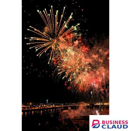 Night Driver 25 Shots Fireworks Cake Aerial Display Fireworks for Night Events