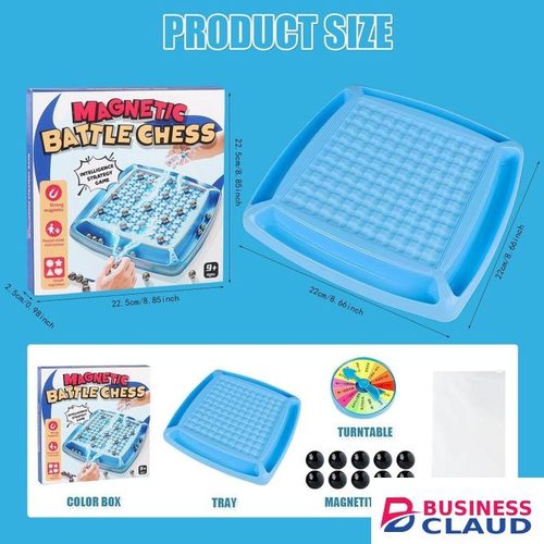 Magnetic Chess Game, Magnetic Chess Board, Magnetic Table Game, Chess Board Game, Battle Chess with Magnetic, Magnetic Chess Game for Family Reunions and Travel - 2 PLAYERS