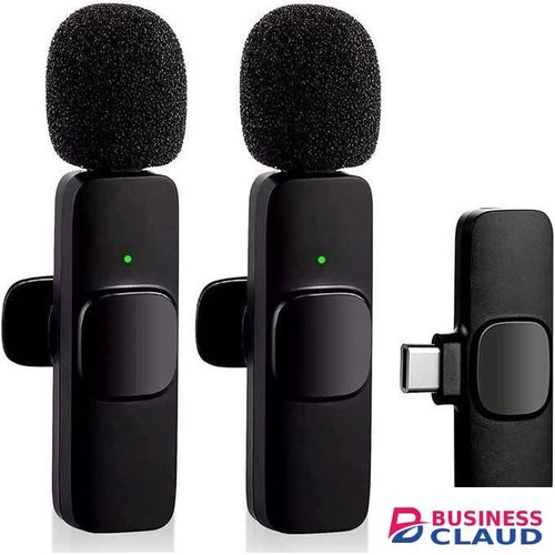 Professional Wireless Lavalier Microphone Kit – Ideal for Interviews, Live Streams & Short Videos