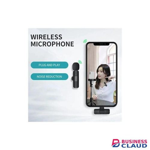 K8 Wireless Lavalier Microphone for Content Creators – Crisp, Clear Solo Audio Recording