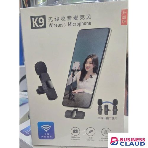 K9 Wireless Microphone For Content Creators – Seamless Connection & Rich Audio