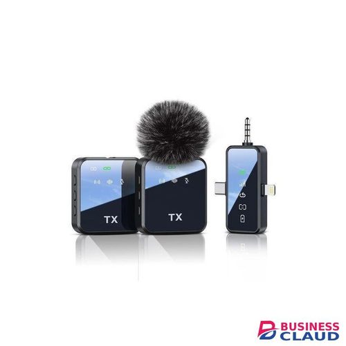 Lavalier Microphone And Accessories For Android/Camera Wireless Microfono Transmission Mini Microphone For Recording Studio