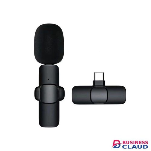 K8 Portable Wireless Lavalier Microphone With Real-Time Sync And Noise Control