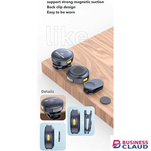 High Fidelity Wireless Microphone Clear, Crisp Audio for Interviews, Vlogs & Professional Recording