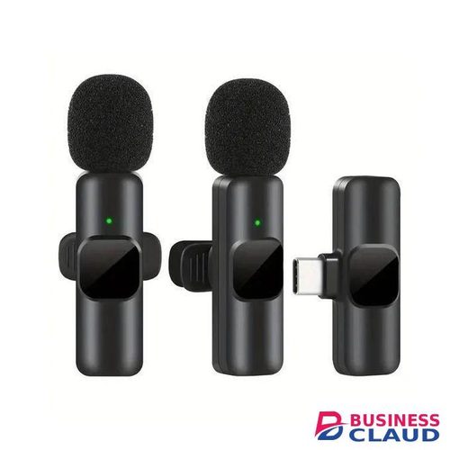 Dual Clip-On Lavalier Mic K9 Wireless Audio for Content Creators