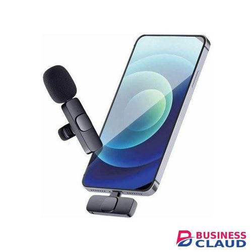 K8 Clip-on Lavalier Wireless Microphone for Android with Omnidirectional Mic