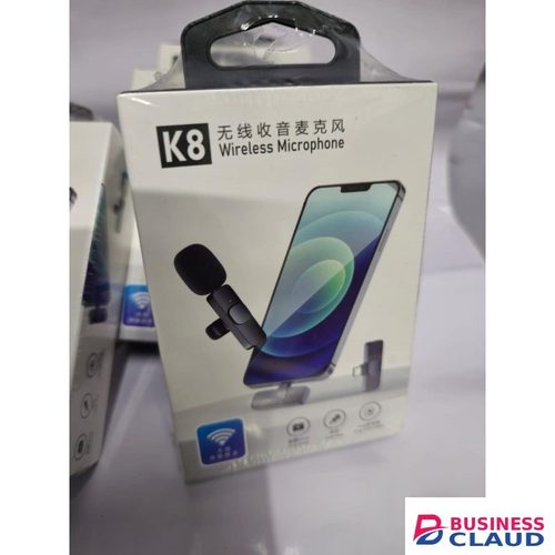 K8 Portable Wireless Lavalier Microphone For Smart Content Creators – Best For Vlogs, Podcasts & Music Recording