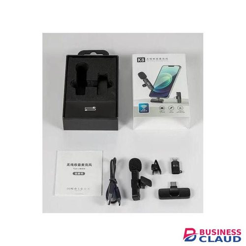 Portable K8 Lavalier Mic for Short Video Creators