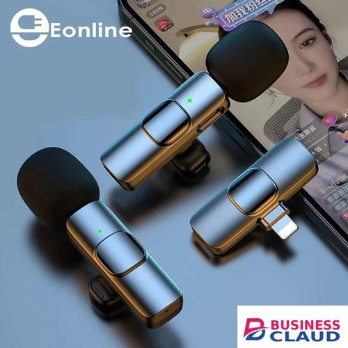 Lavalier Dual Mic Wireless K9 for Podcasting and Interviews