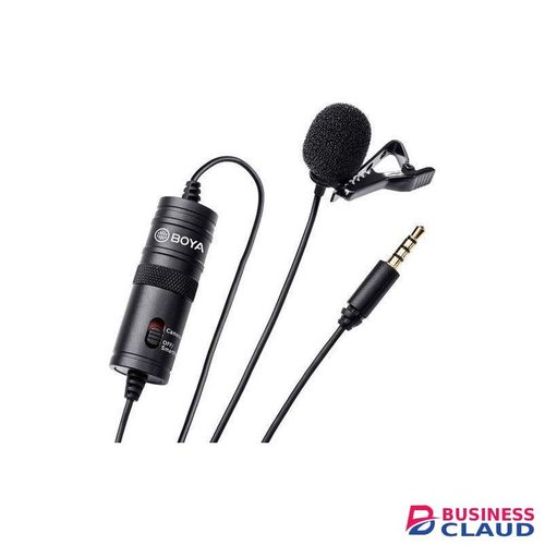 Boya Clip-On Lavalier Mic With Long Cable For BY-M1 Camera And Phone