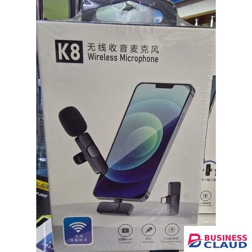 Lavalier K8 Wireless Mic for Reels, Shorts, and Content