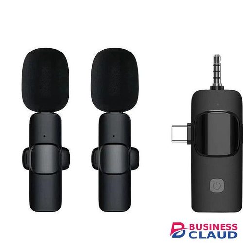 3-in-1 Lavalier Microphone – Wireless Dual Mic Set for Multi-Use