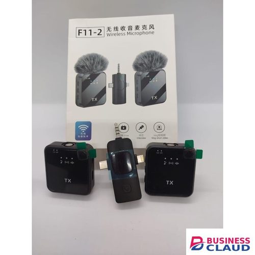 F11-2 Compact Lavalier Microphone for Public Speaking, Presentations & Conferences