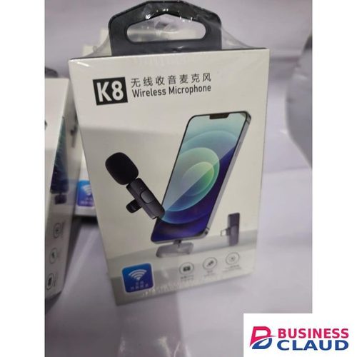 K8 Wireless Lavalier Mic – High Quality Clip-on Microphone for Creators on the Move