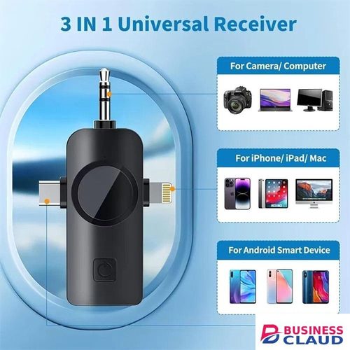 Dual Mini Wireless F11-2 Lavalier Microphone for Mobile Journalists and Content Creators