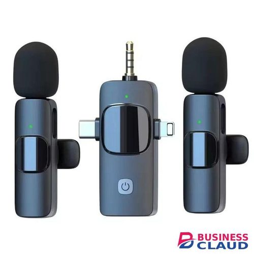 K15 Lavalier Microphone – Wireless Mic for TikTok, Vlog & Interview