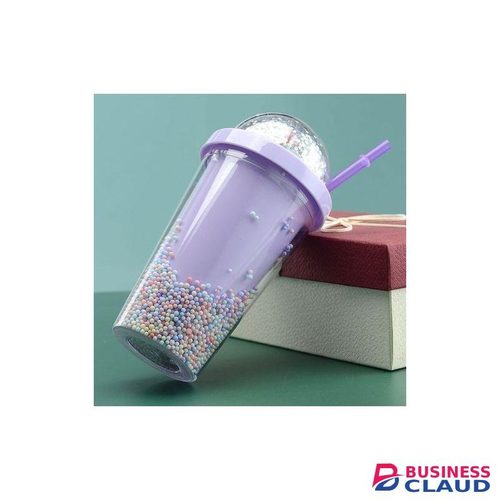 450ml Acrylic Smoothie/party Cup With A Straw