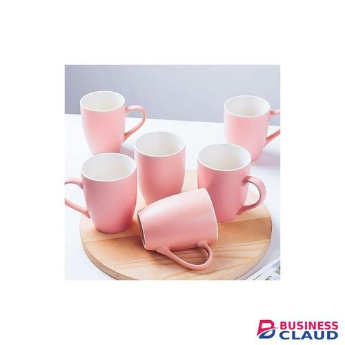 Sundabest Pink Coffee Cups, Set Of 6 (19540)