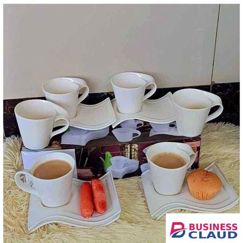 Set of 6 Swag Cups with Sauce