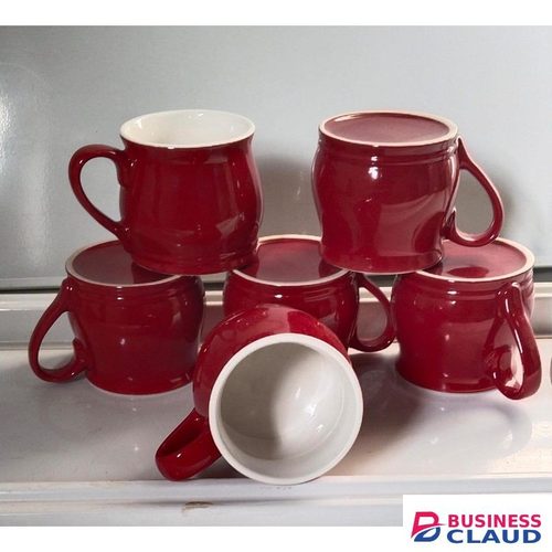 Ceramic Tea Cups Set Of 6