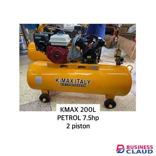 K-MAX ITALY AIR COMPRESSOR KMAX 200L PETROL 7.5hp 2 piston