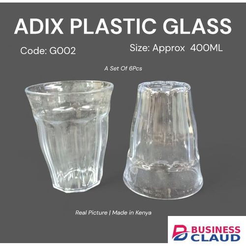 Adix (Acrylic) Plastic Glass-6 pcs
