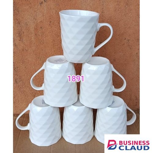 Set of 6pcs 370ML Coffee Mugs High Quality Porcelain Milk Tea Cups