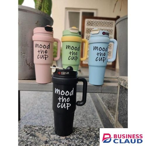 Mug Stanley MOOD Cup Tumbler 1L Stainless Steel Insulated Water Bottle Keeps Drinks Hot & Cold for 12 Hours Leakproof Travel cup