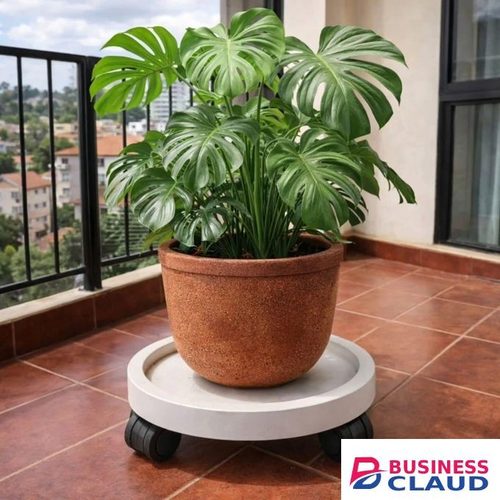 Movable flower pot/gas cylinder pallet