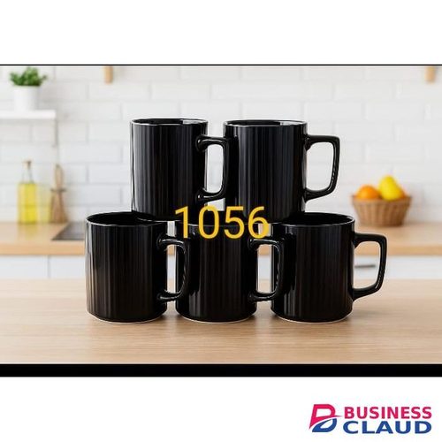 380 ml Ceramics 6 BEAUTIFUL POT- LIKE MUGS