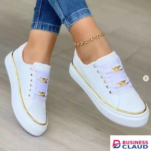 Ladies casual double sole shoe