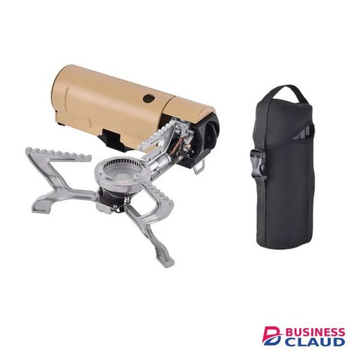 Portable camping gas stove-uses butane