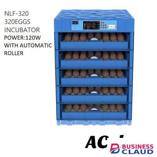 The NLF-320 is a fully automatic 320-egg incubator