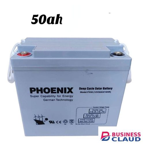 12V 50Ah Deep Cycle Solar Battery
