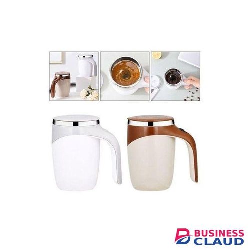 380ml Stainless Steel Magnetic Stirring Cup - AAA Battery Powered