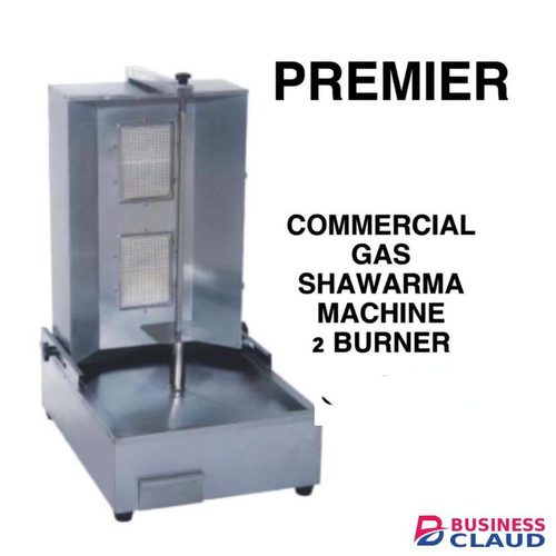 Premier Commercial Gas Shawarma Machine with 2 burners