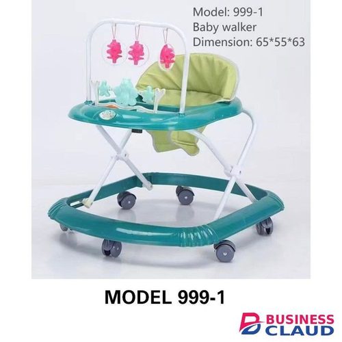 Baby walker with toys