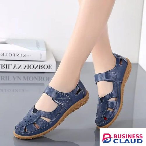 Blue Women's classy shoes