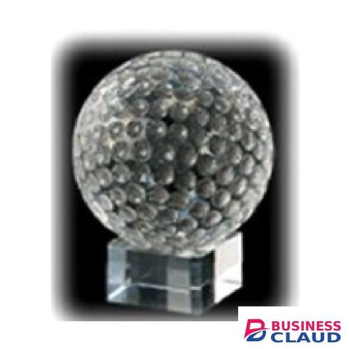 Crystal Golf Crystal Ball On Pedestal (Big)