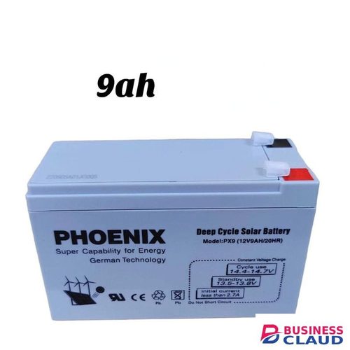 Phoenix PX9 (12V 9AH) deep cycle solar battery