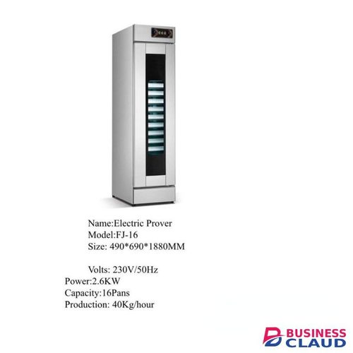 electric proofer, model FJ-16, used in commercial kitchens and bakeries for dough fermentation